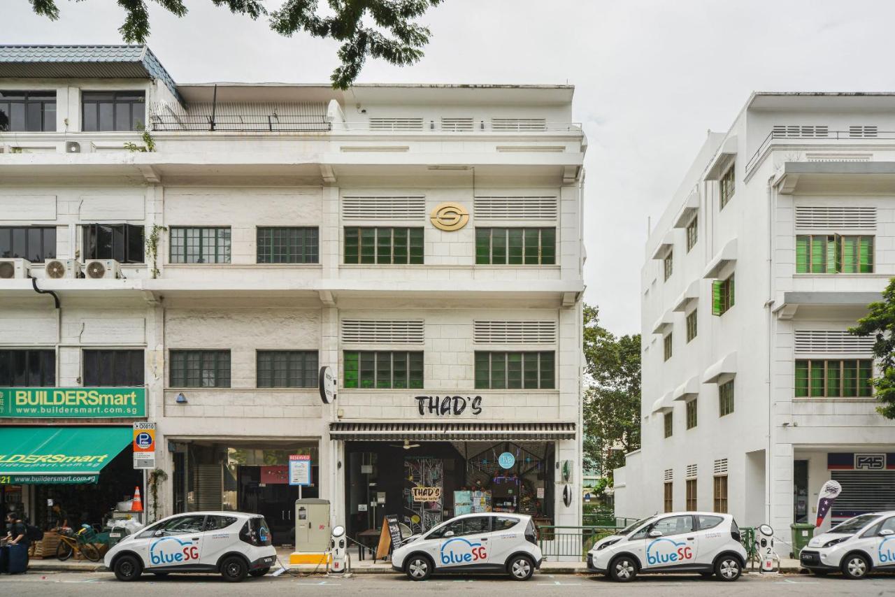 Thad'S Boutique Hostel Singapur Exterior foto